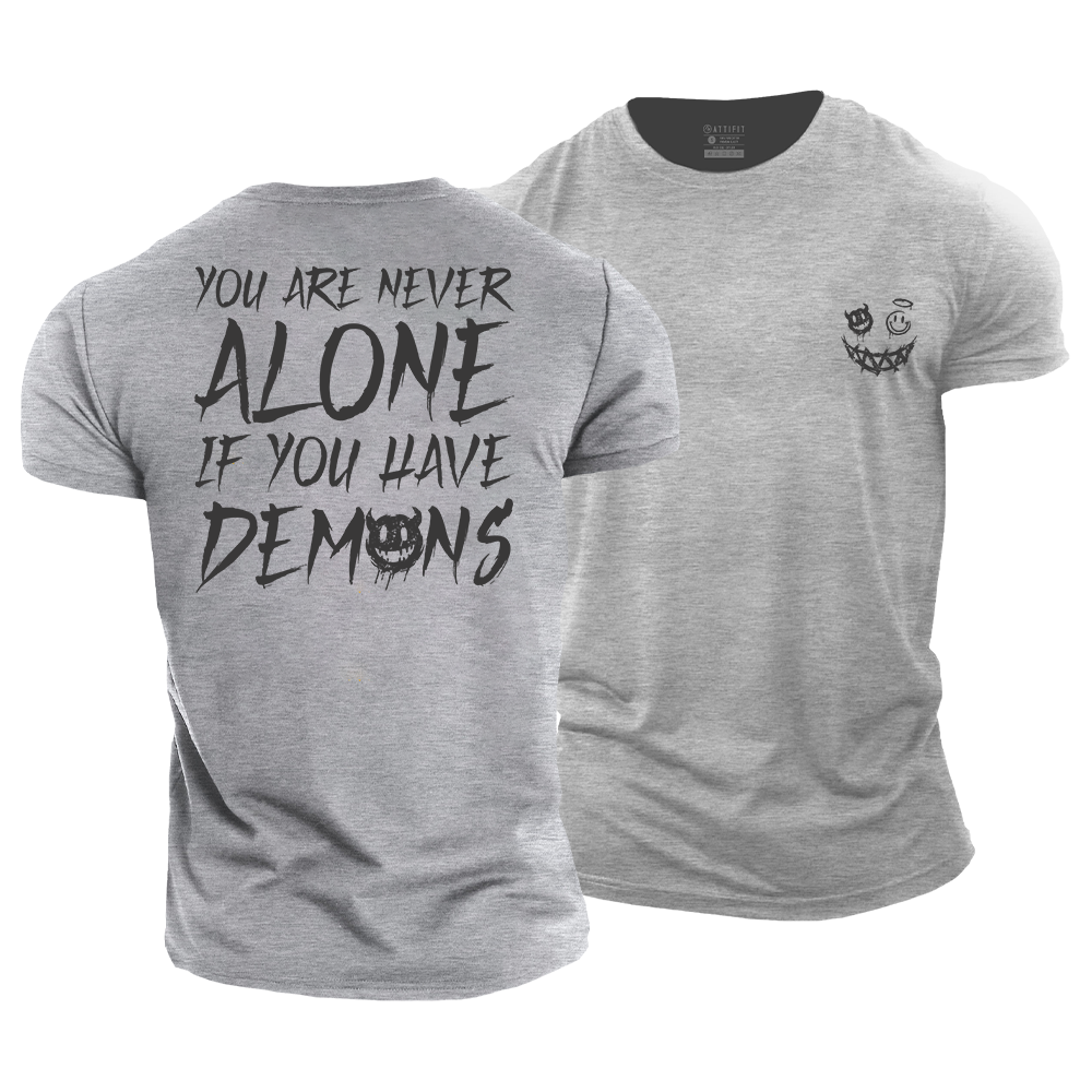 Never Alone Cotton T-Shirt