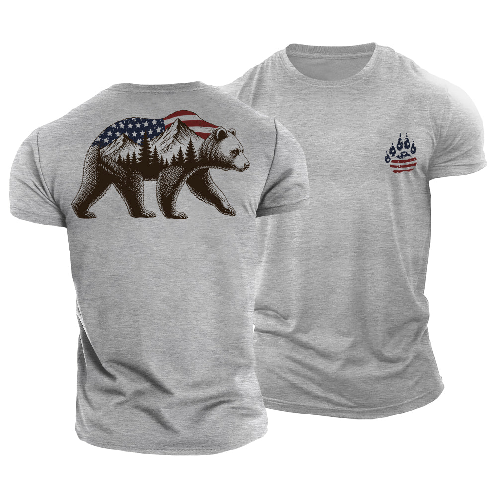 Wild Bear Cotton T-Shirt