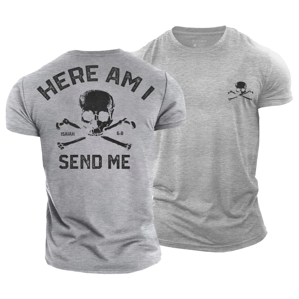Here Am I Send Me Cotton T-Shirt