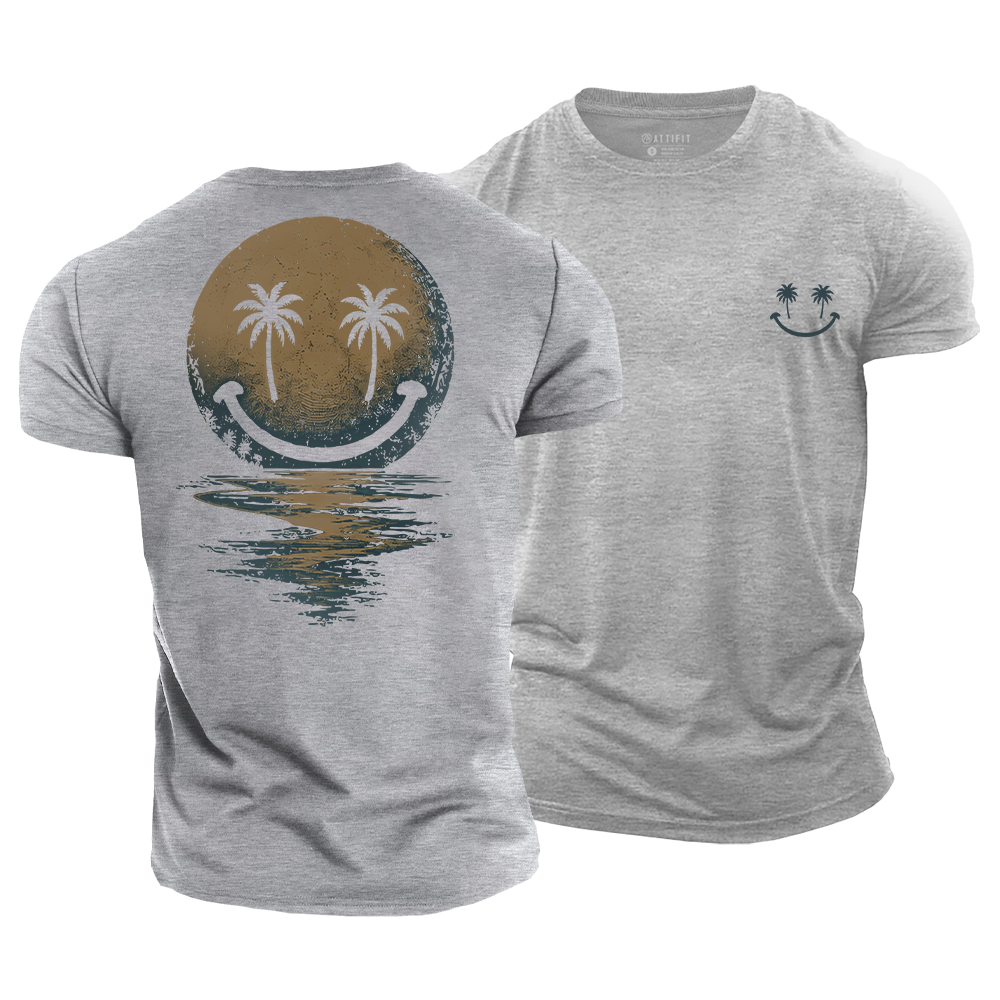 Island Life Smile Cotton T-Shirt