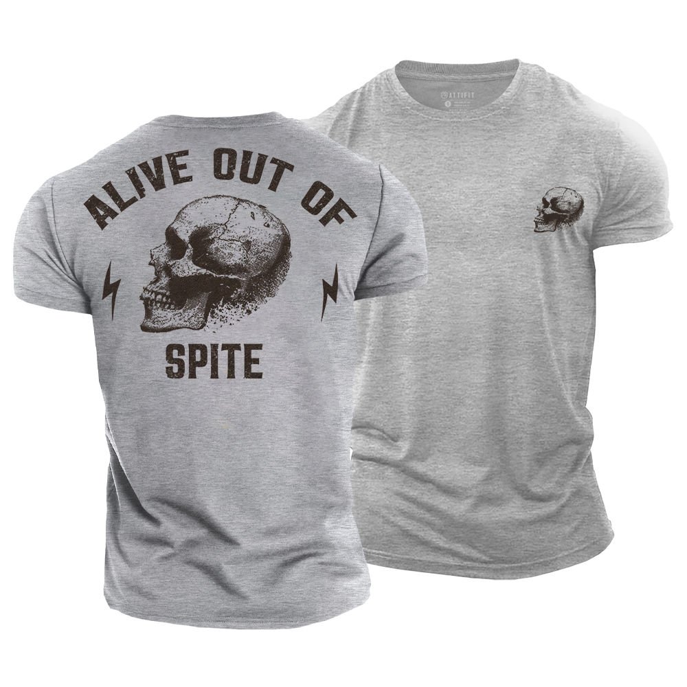Alive out of Spite Cotton T-Shirt
