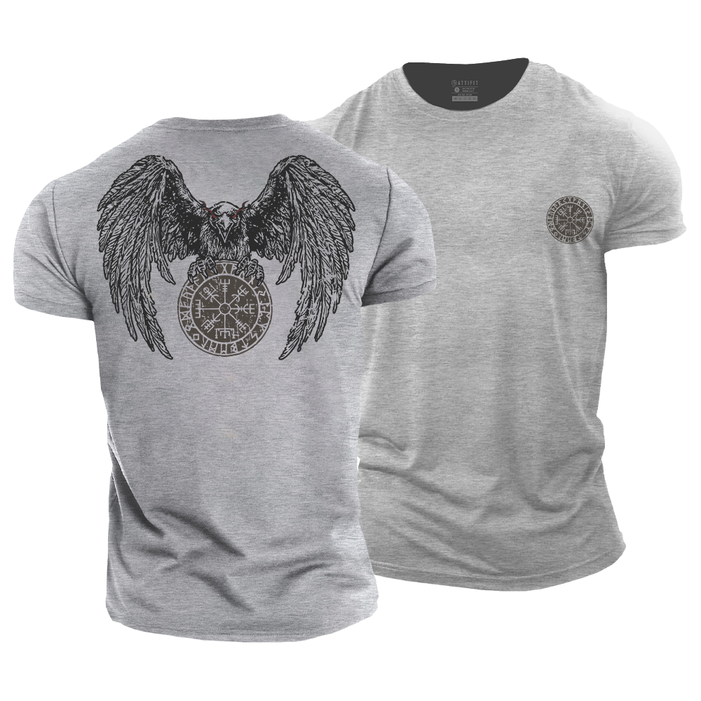 Rune Wing Cotton T-Shirt