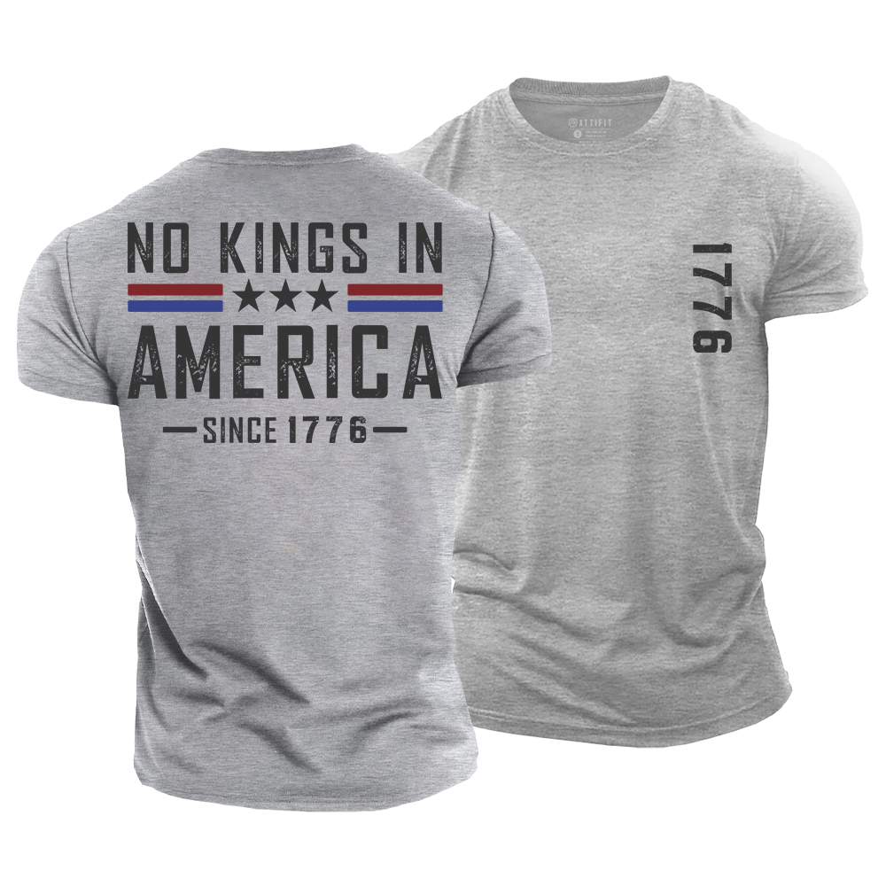 No Kings in America Cotton T-Shirt