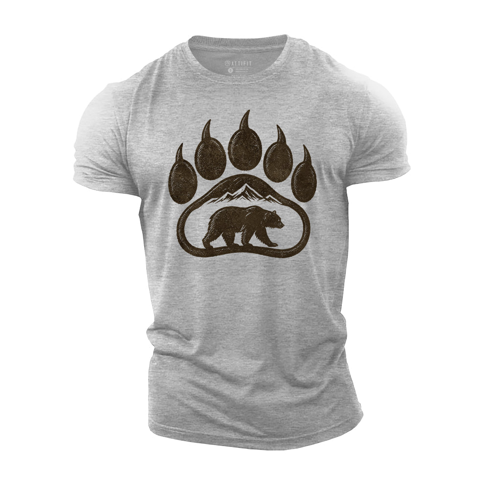 Mountain Bear Spirit Cotton T-Shirt