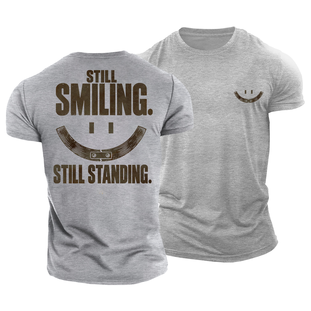 Still Standing Strong Cotton T-Shirt