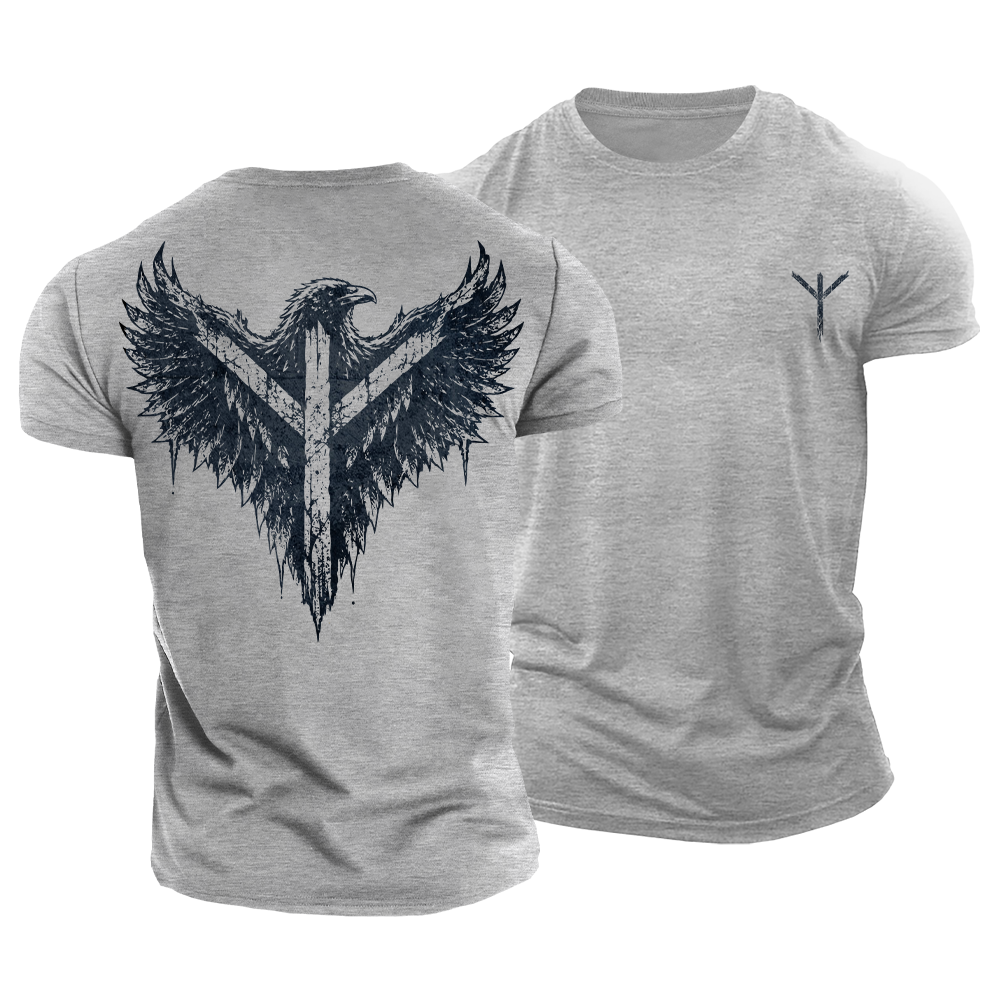 Viking Symbol Cotton T-Shirt
