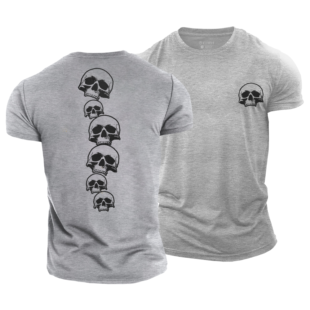 Line of Death Cotton T-Shirt