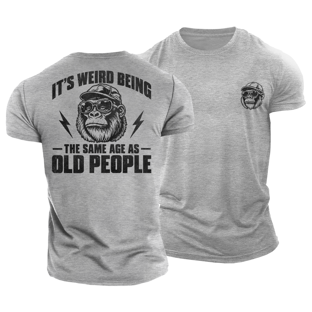 Same Age as Old People Cotton T-Shirt