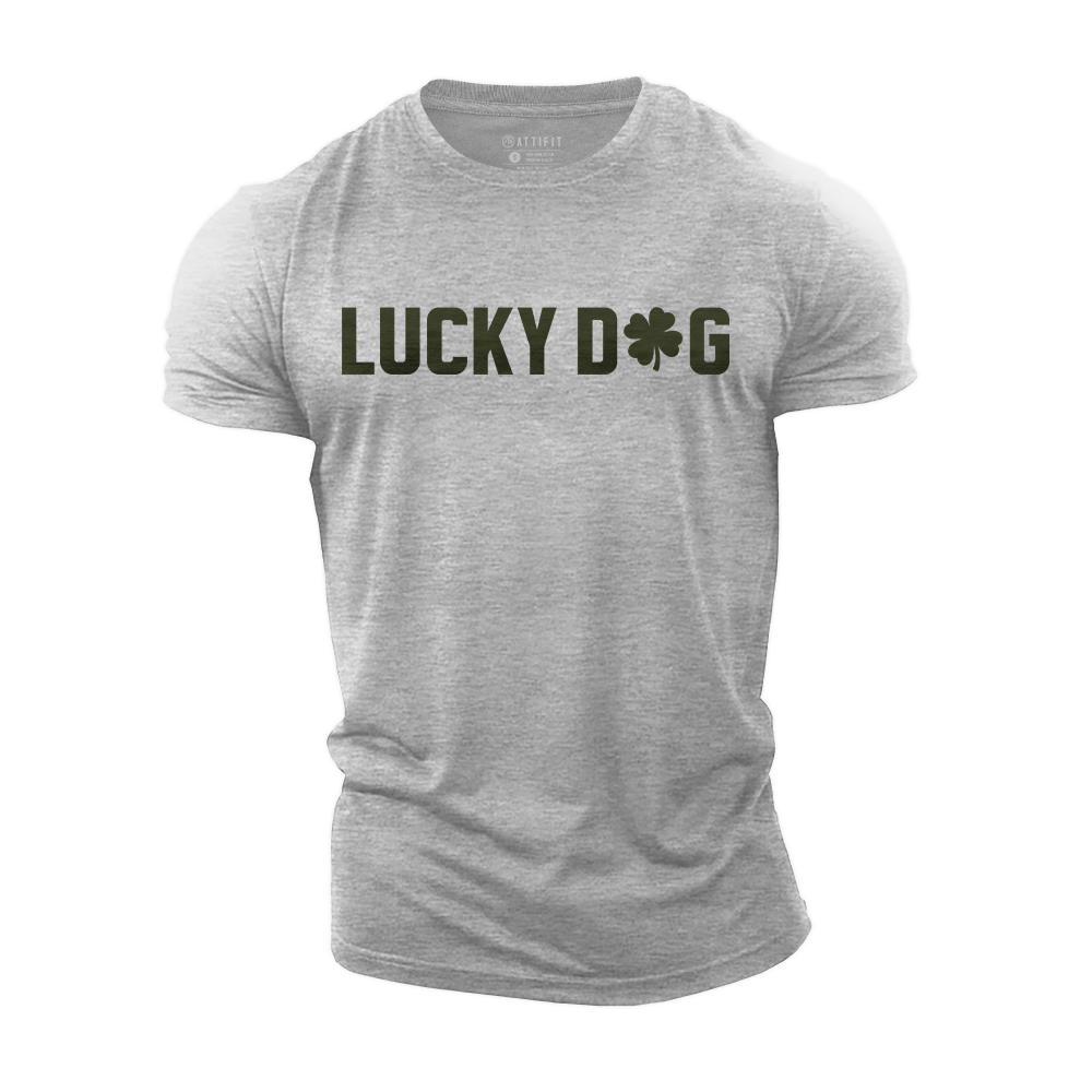Good Luck Dog Cotton T-Shirt