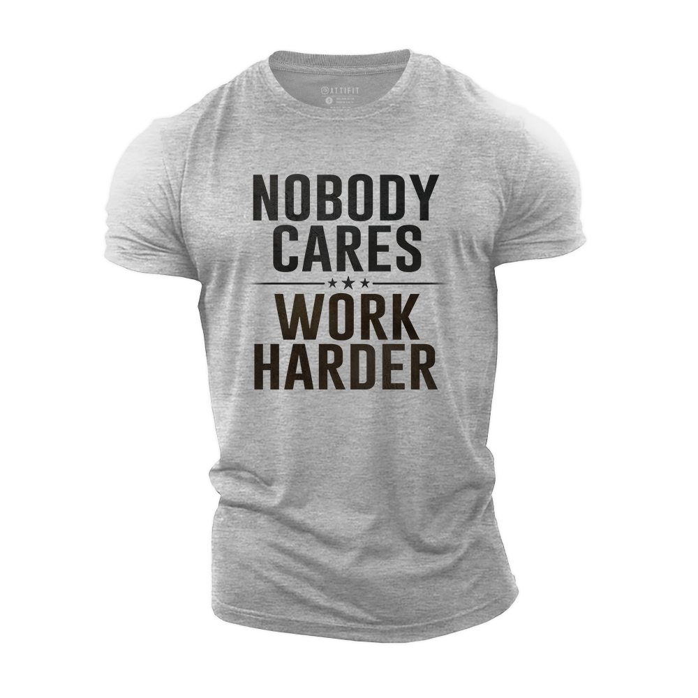 Work Hard Cotton T-Shirt