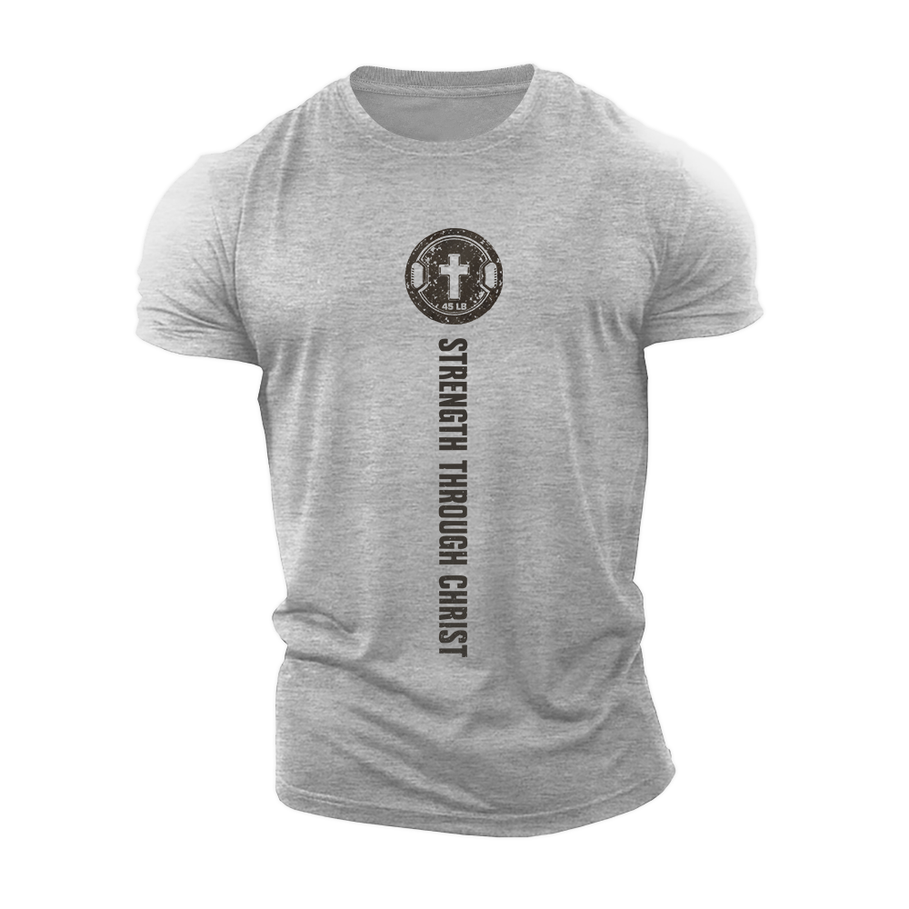 Cross of Strength Cotton T-Shirt