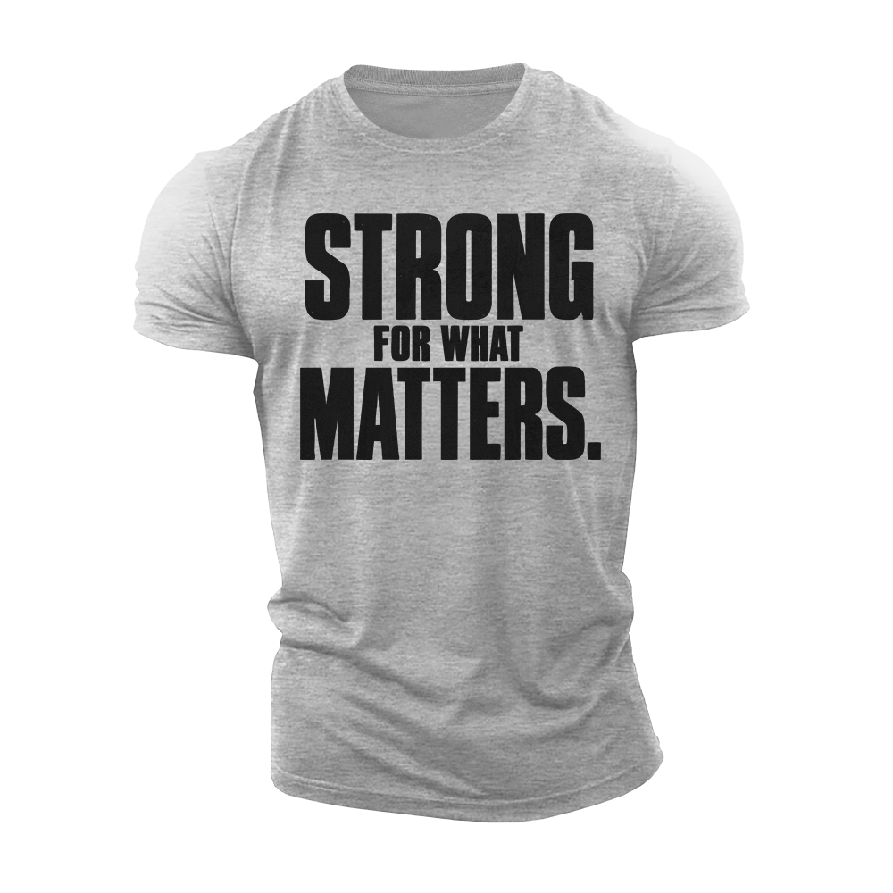 Strength for Life Cotton T-Shirt