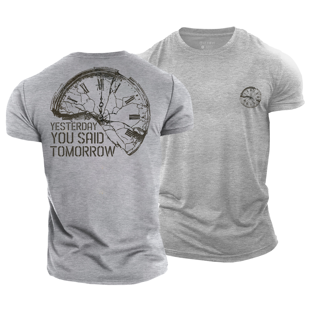 Yesterday You Said Tomorrow Cotton T-Shirt