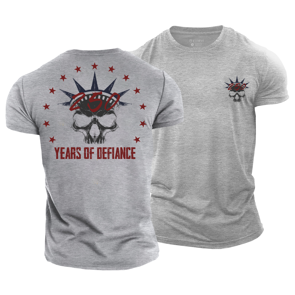 250 Years of Defiance Cotton T-Shirt