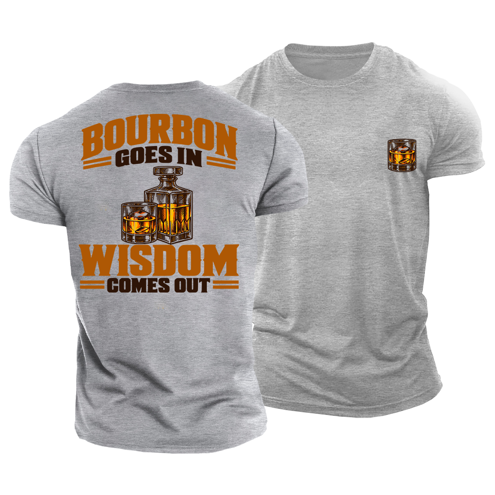 Bourbon Wisdom Cotton T-Shirt