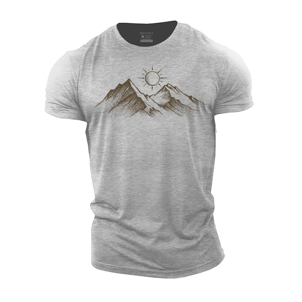 Solar Ridge Cotton T-Shirt