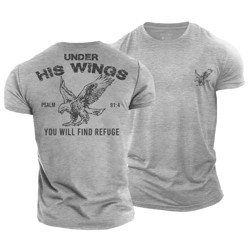 Under His Wings Cotton T-Shirt