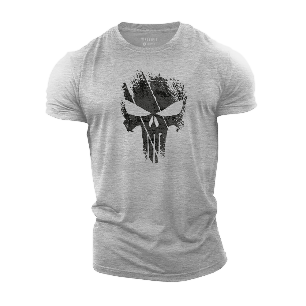 Skull Cotton T-Shirt