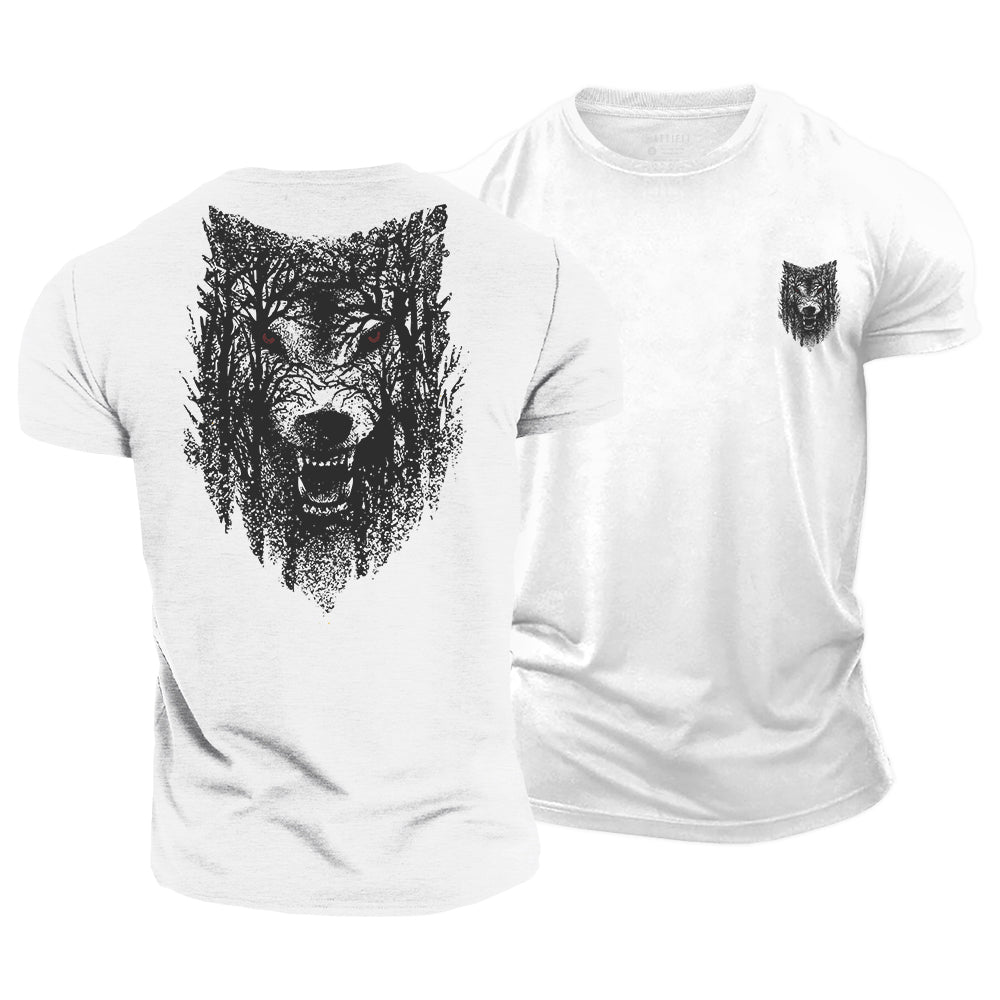 Spirit of the Wolf Cotton T-Shirt