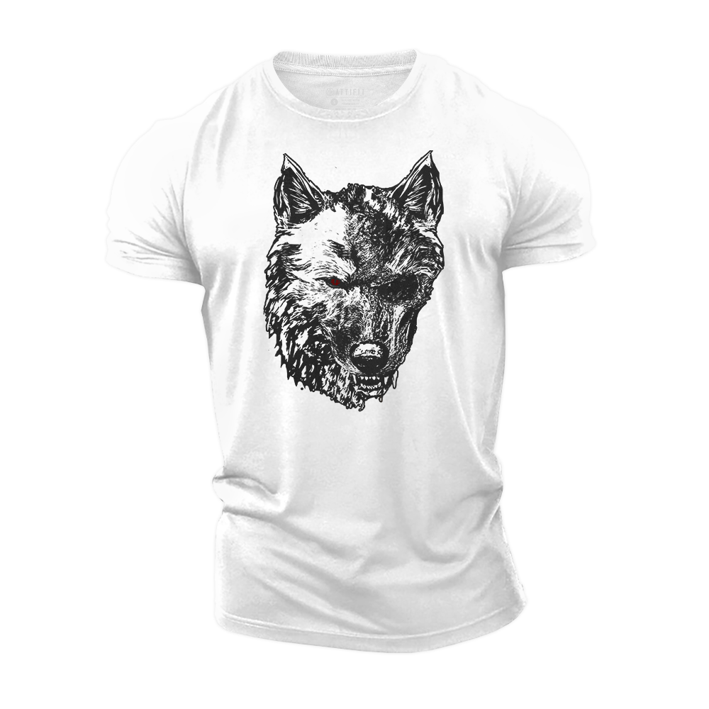 The Golden Wolf Cotton T-Shirt