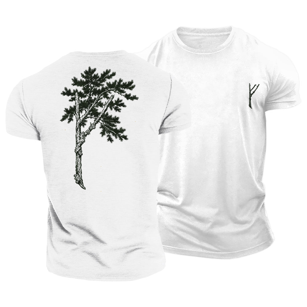 Viking Fehu Runes Cotton T-Shirt