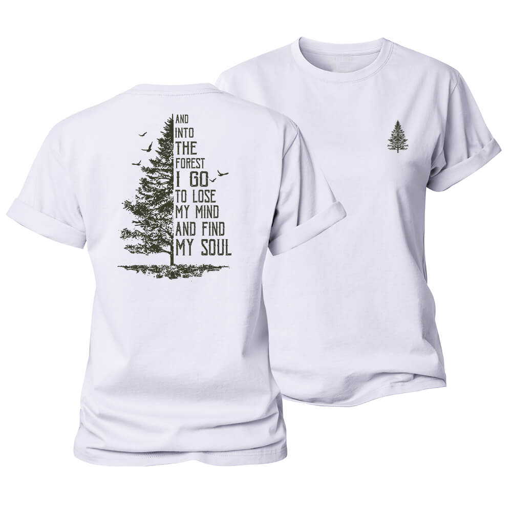 Find Soul In Forest Women's Cotton T-Shirt