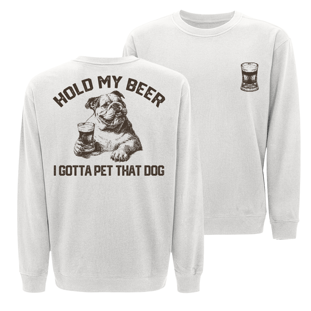 Pet That Dog Crewneck Sweatshirt