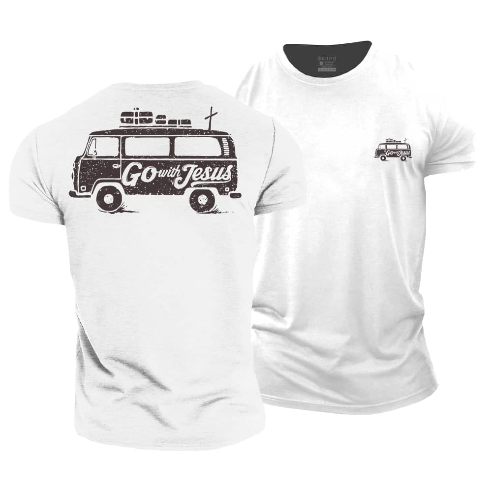 Go With Jesus Cotton T-Shirt