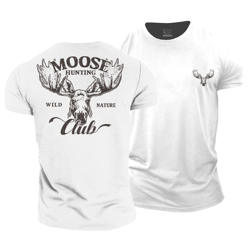 Moose Hunting Club Cotton T-Shirt