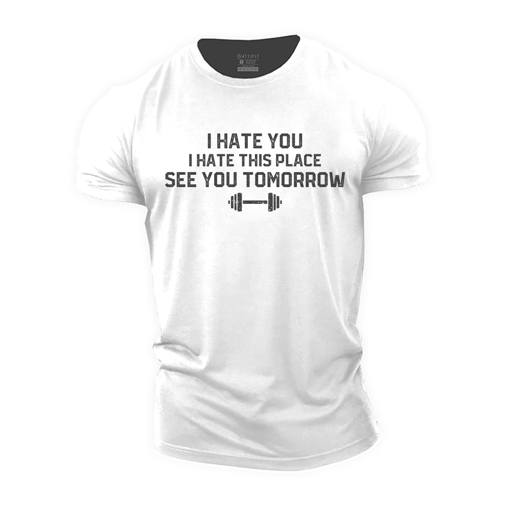 See You Tomorrow Cotton T-Shirt