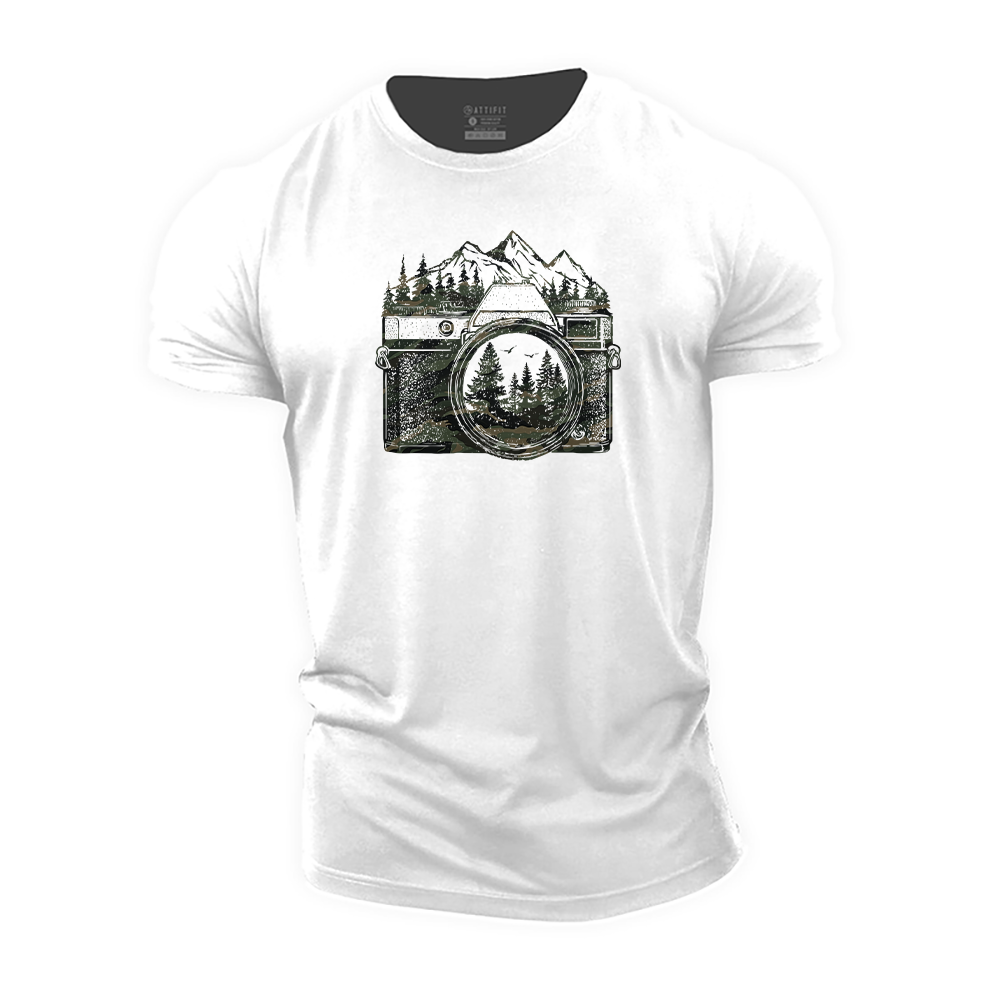 Lens & Landscape Cotton T-Shirt