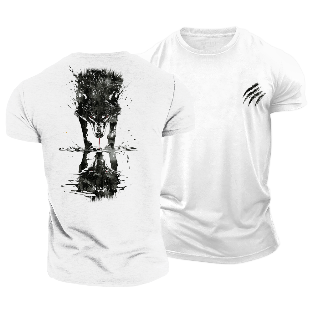 Wikinger-Grafik-T-Shirts aus Baumwolle
