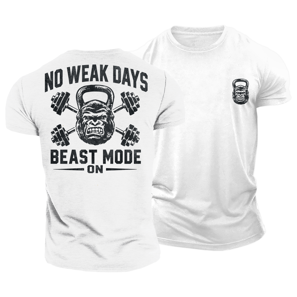 Gorilla Strength Mode Cotton T-Shirt