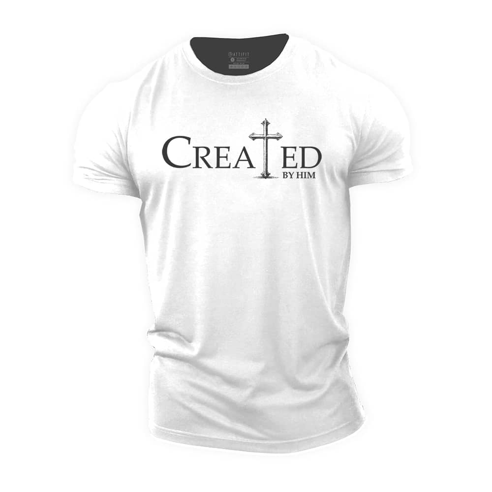 Created By Him Cotton T-Shirt