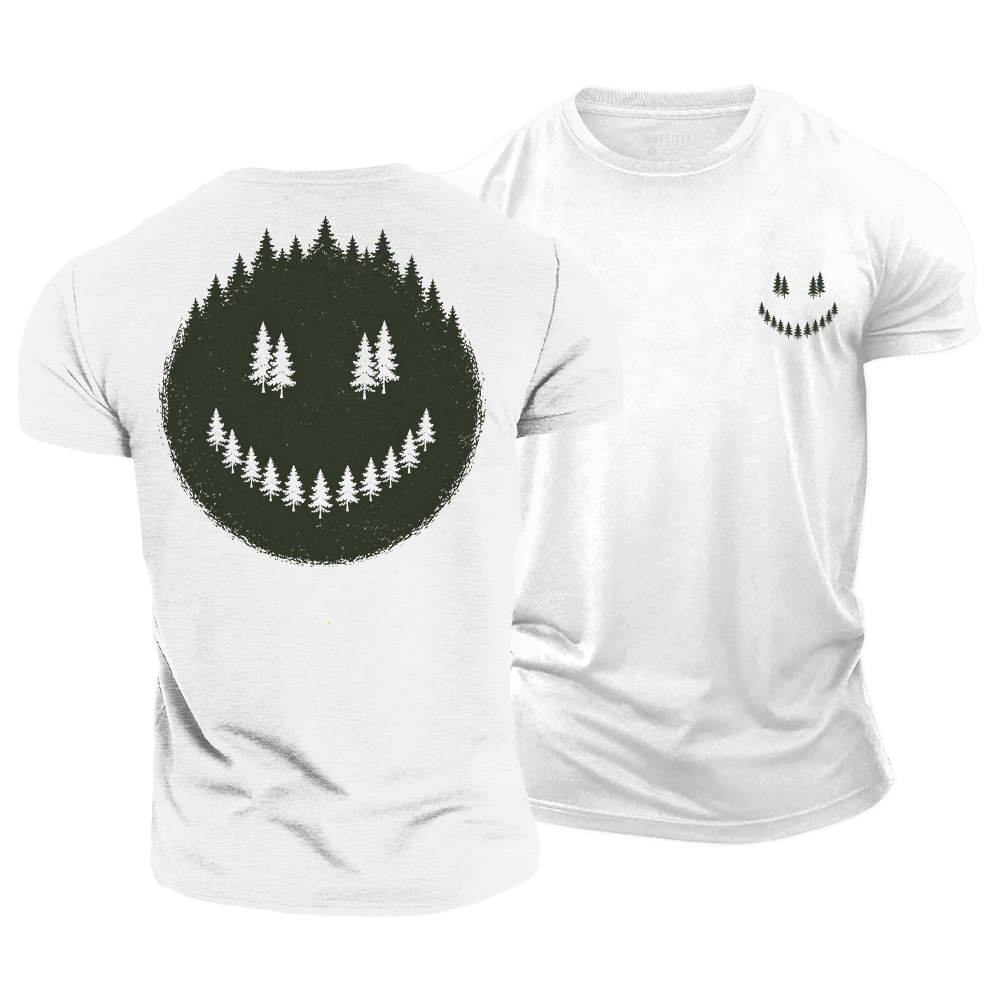 Forest Smile Adventure Cotton T-Shirt