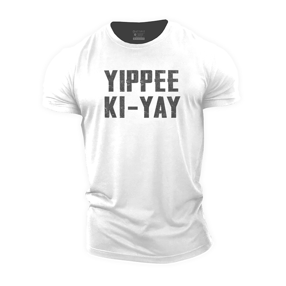 Yippee Ki-Yay Cotton T-Shirt