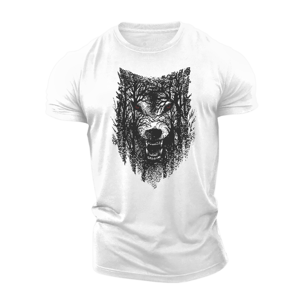 Spirit of the Wolf Cotton T-Shirt
