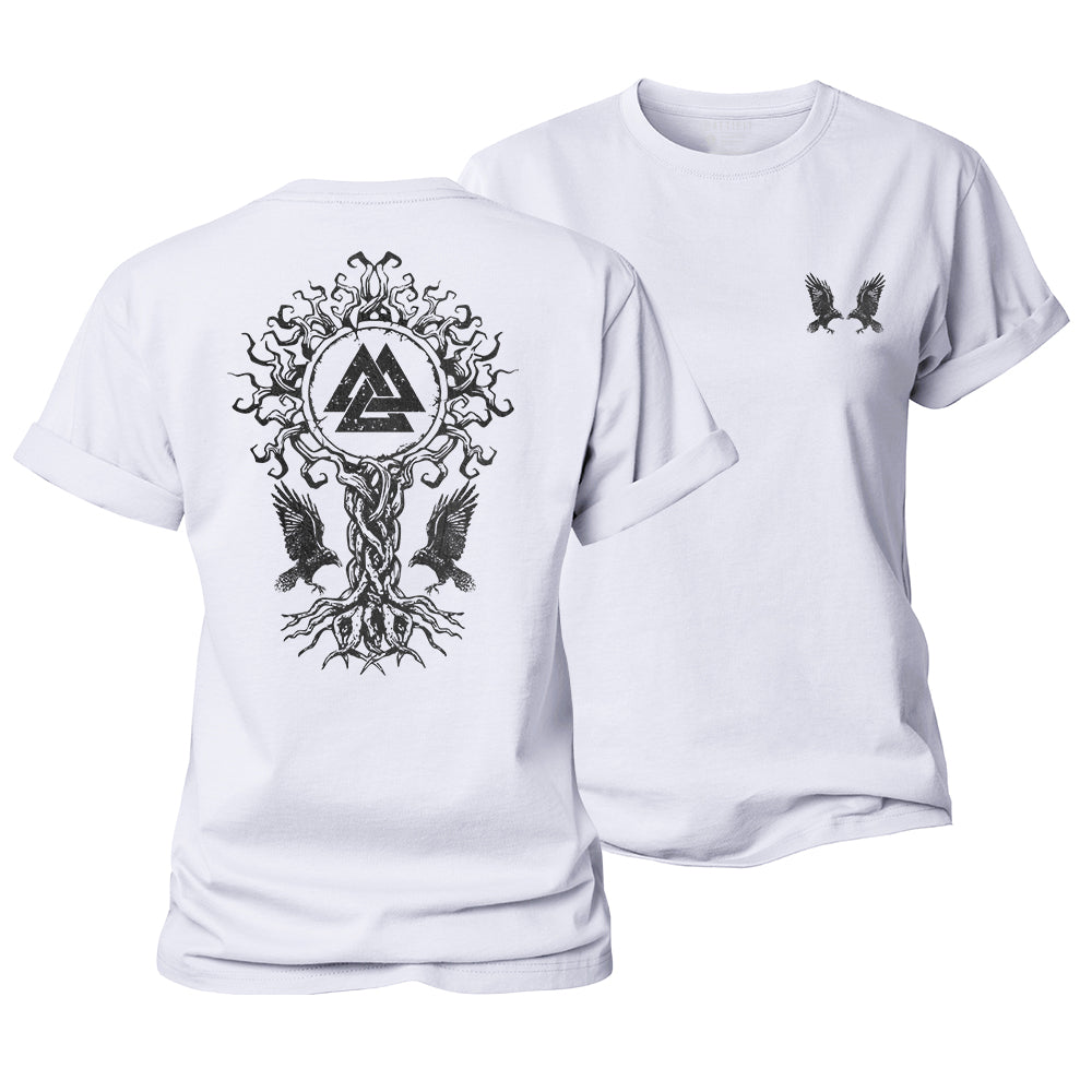 Branches of the Nine Realms Women's Cotton T-Shirt
