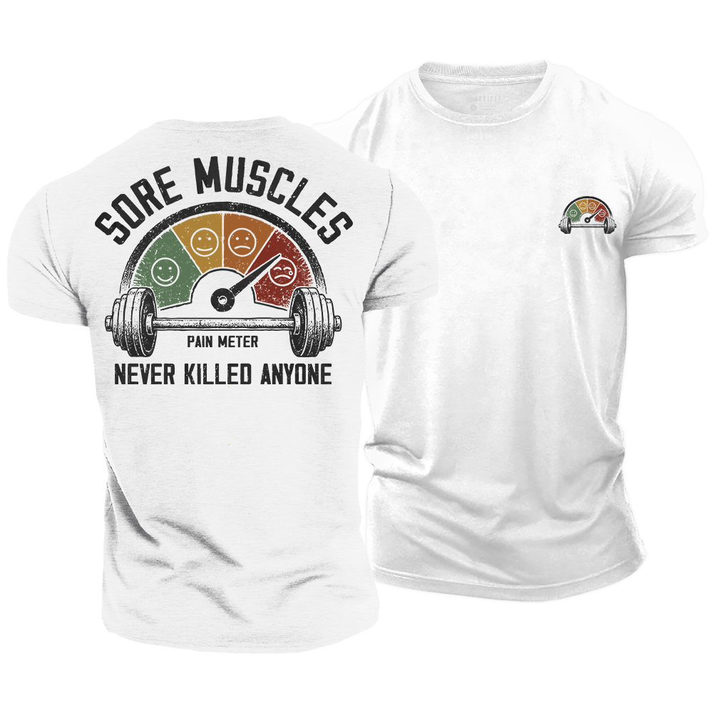 Pain Meter Training Cotton T-Shirt