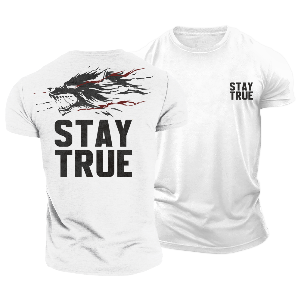 Stay True Cotton T-Shirt