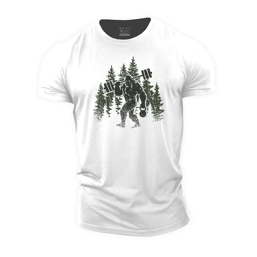 Sasquatch Gains Cotton T-Shirt