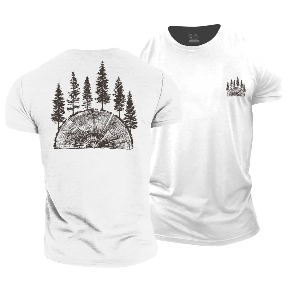 The Time Of Trees Cotton T-Shirt
