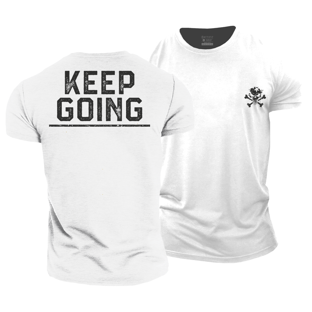 Keep Going Cotton T-Shirt