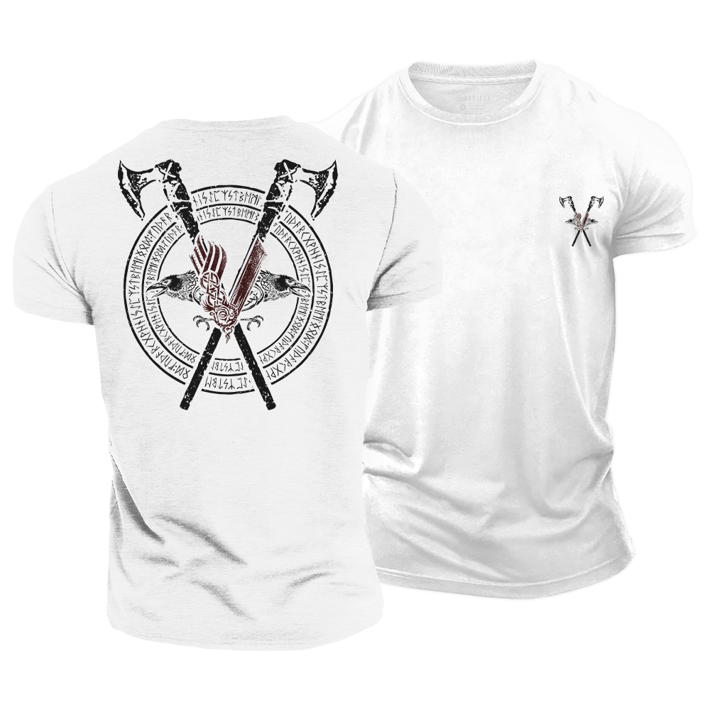 Valknut Warriors Cotton T-Shirt