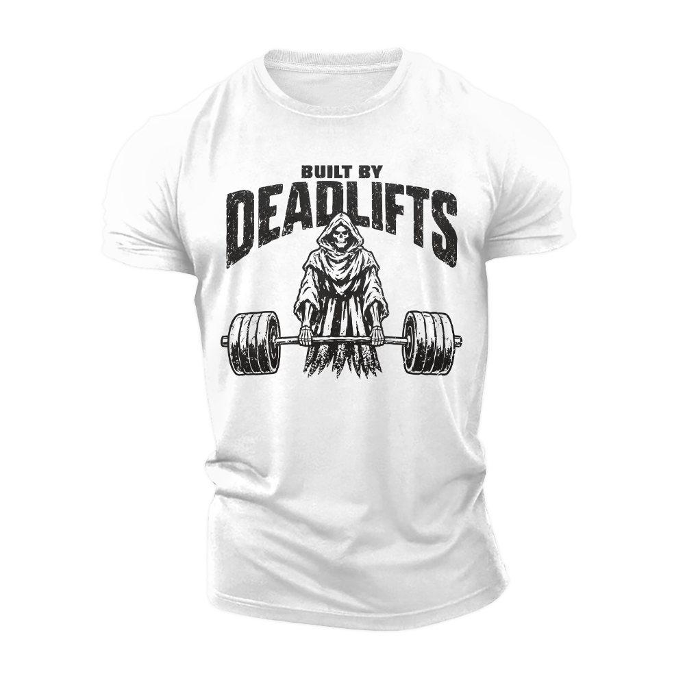Built by Deadlifts Cotton T-Shirt