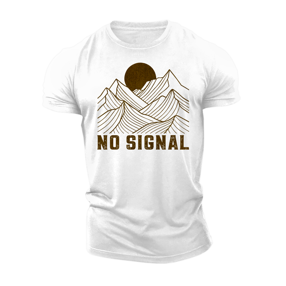 Sun over Silence Cotton T-Shirt