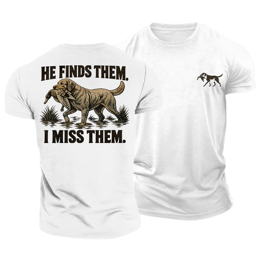 Retriever Beats Me Cotton T-Shirt