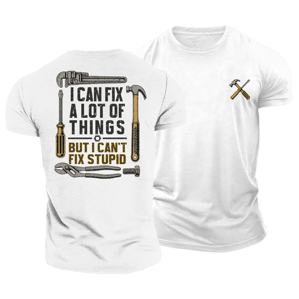 Built to Fix Things Cotton T-Shirt
