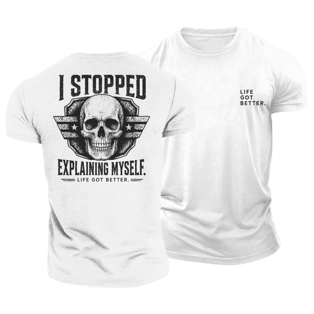 Life Got Better Cotton T-Shirt