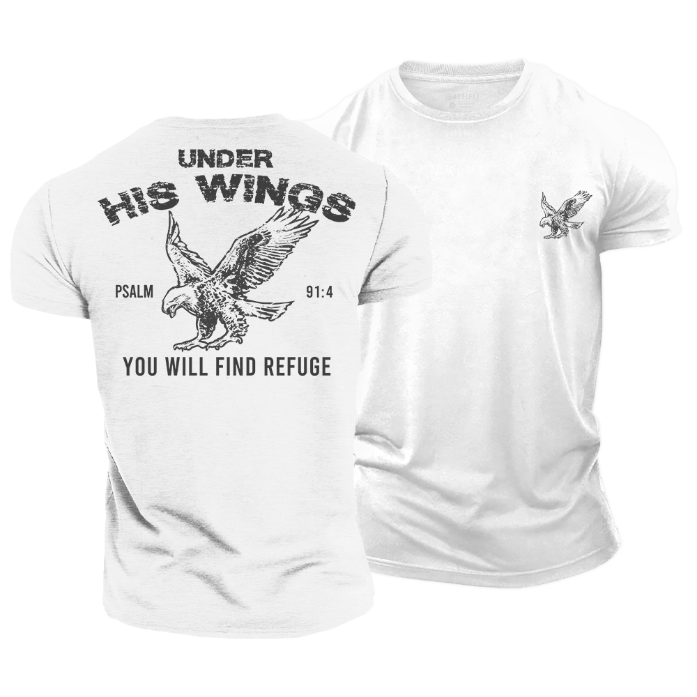 Under His Wings Cotton T-Shirt